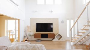 一条工務店建築事例の住宅の内観