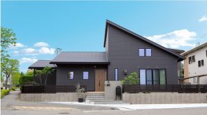 一条工務店建築事例の住宅の外観