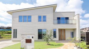 一条工務店建築事例の住宅の外観