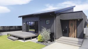 一条工務店建築事例の住宅の外観